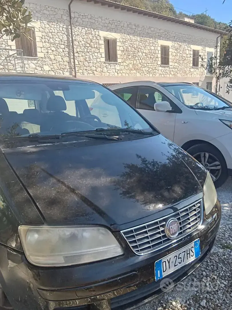 Usata Fiat Idea 77 CV (56 kW) 2009 Nero Monovolume