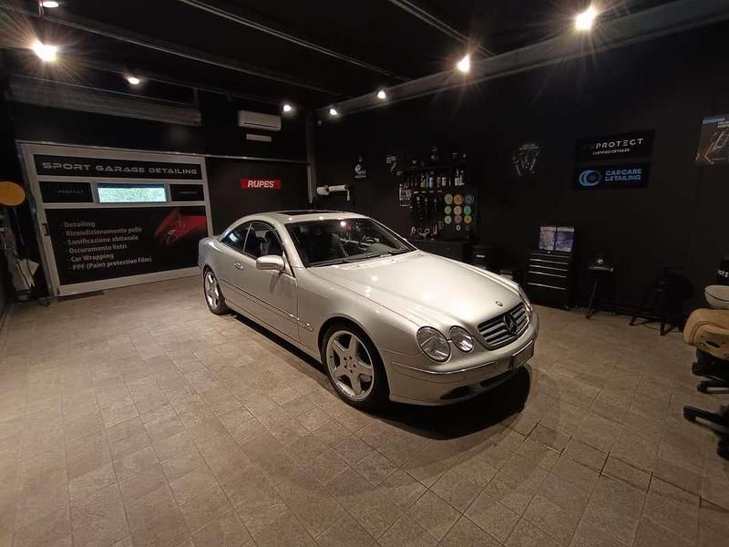 Usata Mercedes CL600 394 CV (289 kW) 2000 Grigio Coupé