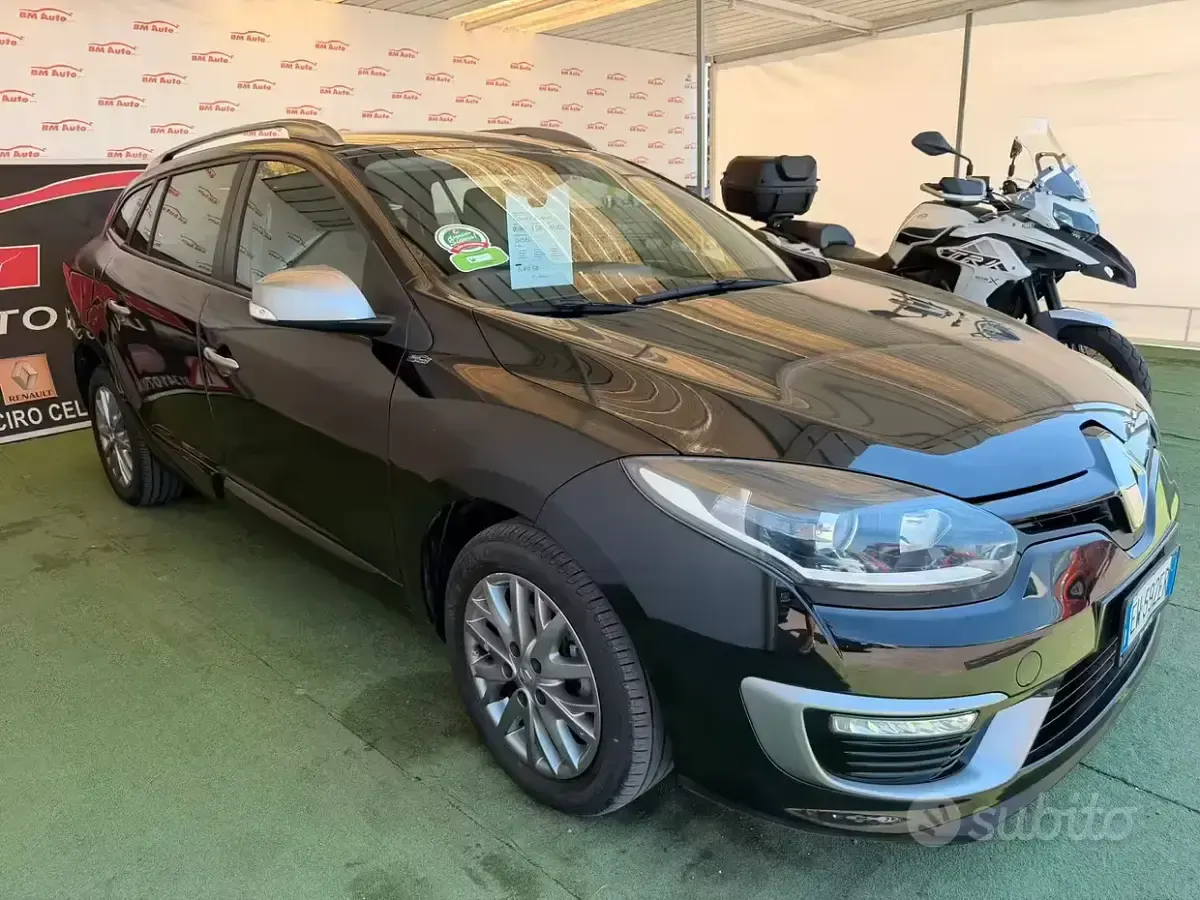 Usata Renault Mégane GrandTour 110 CV (80 kW) 2014 Nero Station wagon