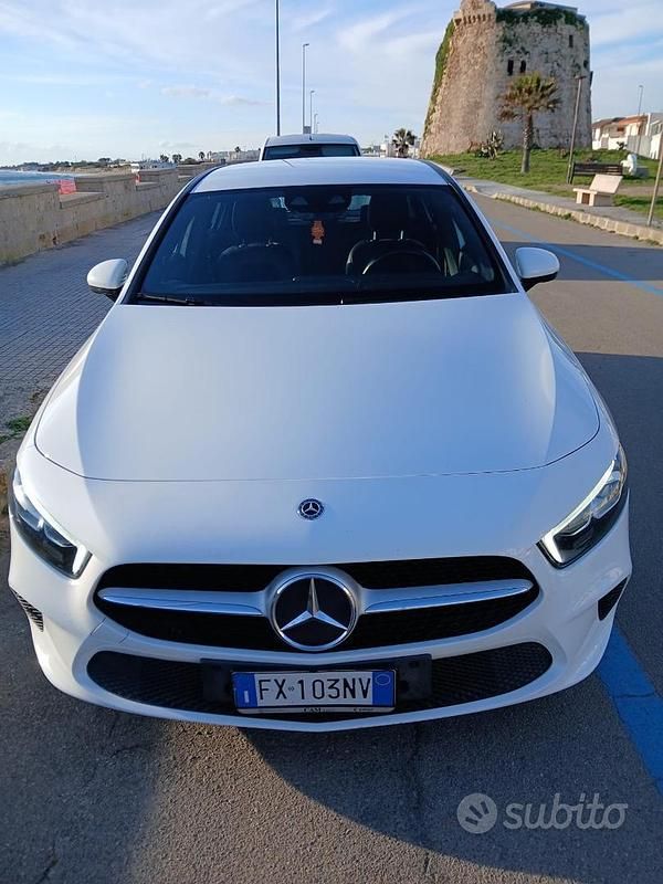 Usata Mercedes A180 2019 Bianco Berlina