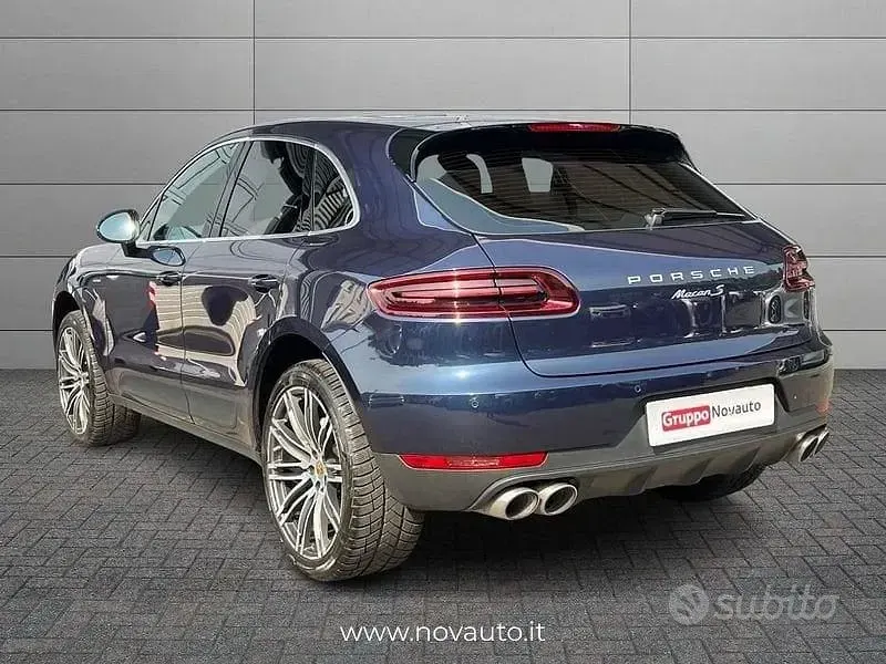 Usata Porsche Macan 250 CV (183 kW) 2015 Blu/azzurro SUV