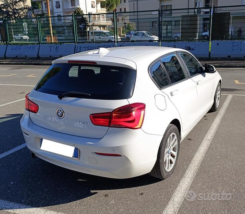 Usata BMW 116 116 CV (85 kW) 2016 Bianco Utilitaria
