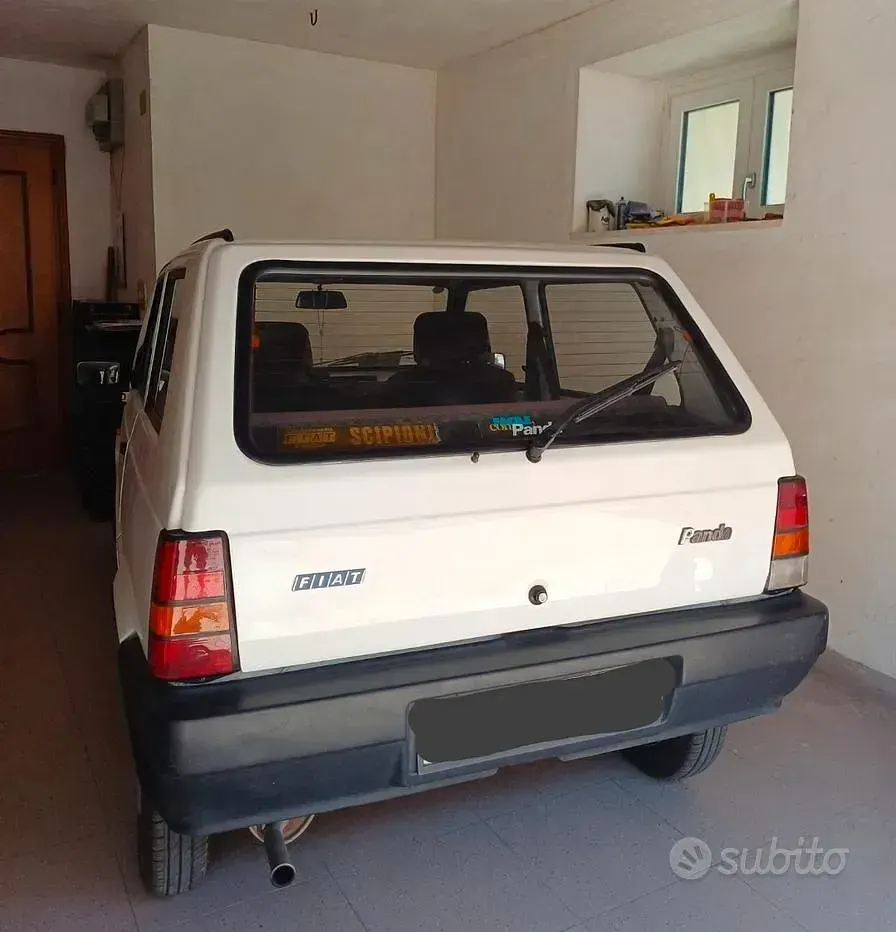 Usata Fiat Panda 39 CV (28 kW) 1996 Bianco Utilitaria
