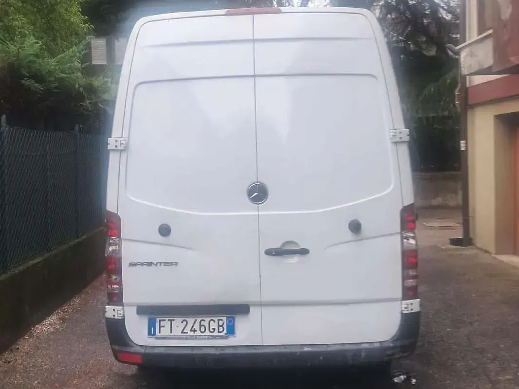 Usata Mercedes Sprinter 136 CV (100 kW) 2018 Bianco Furgone