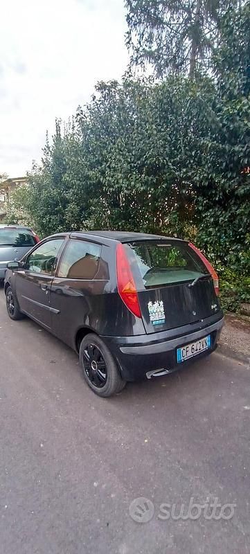 Usata Fiat Punto 2003 Nero Utilitaria