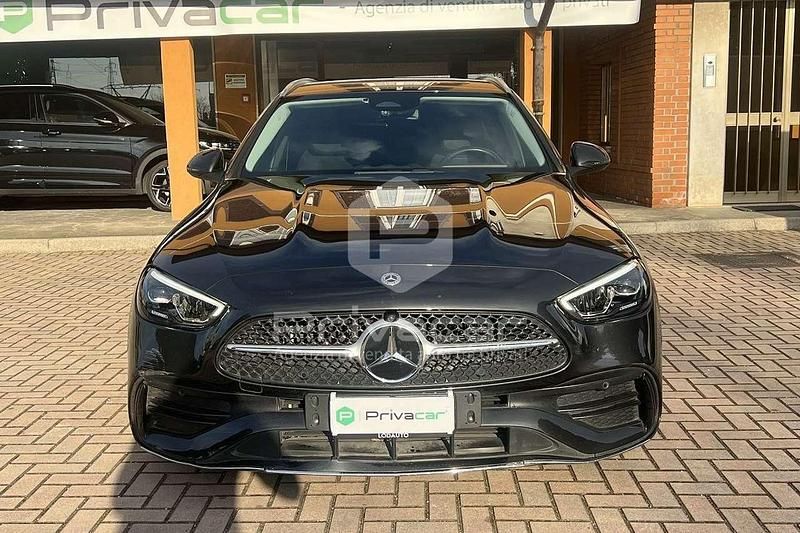 Usata Mercedes C220 Premium Plus 200 CV (147 kW) 2023 Nero Station wagon