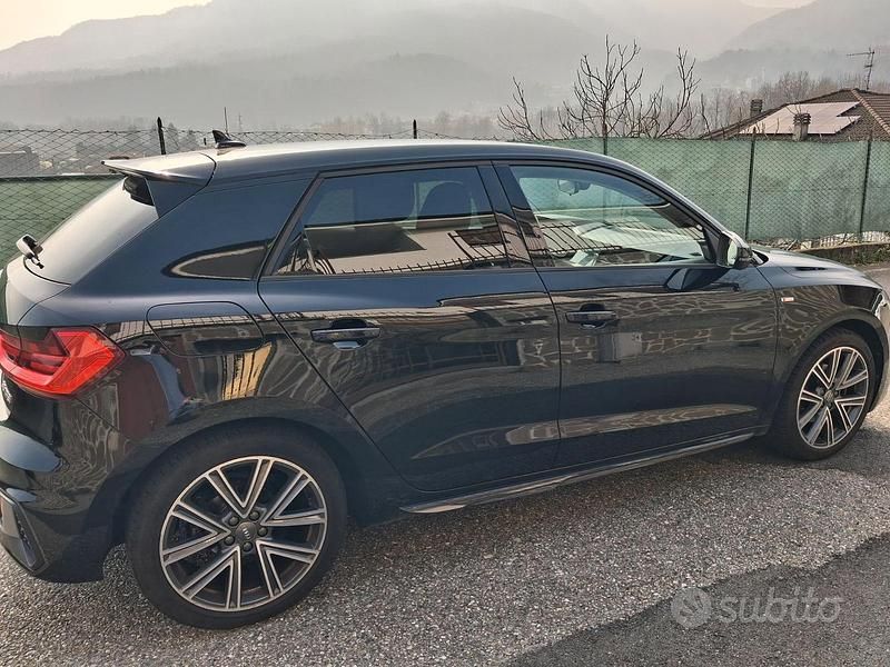Usata Audi A1 Sportback S-Line 116 CV (85 kW) 2019 Nero Utilitaria