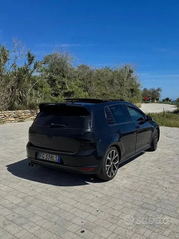 Usata VW Golf VII GTD 184 CV (135 kW) 2014 Nero Berlina