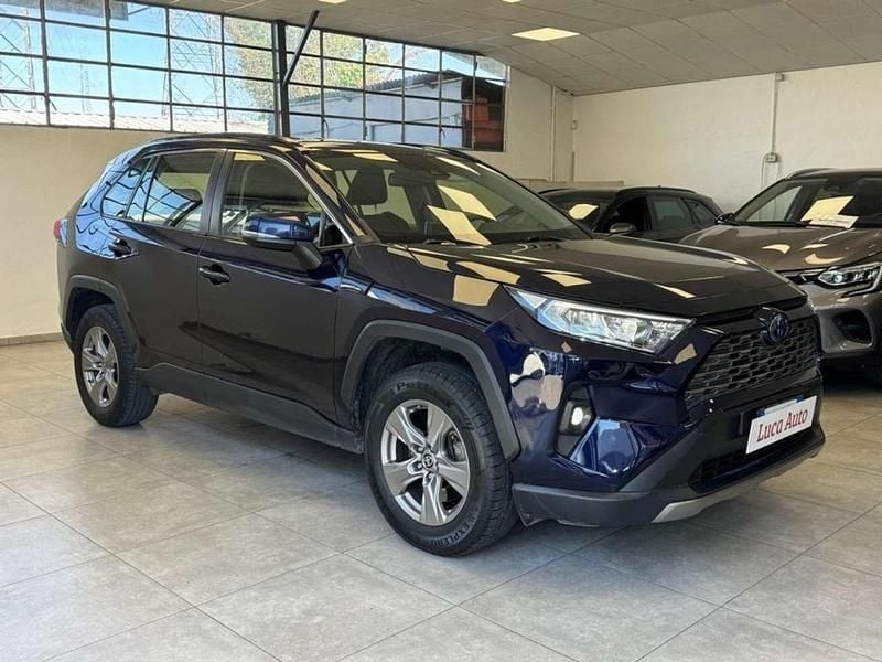 Usata Toyota RAV4 Hybrid 218 CV (160 kW) 2022 Blu SUV
