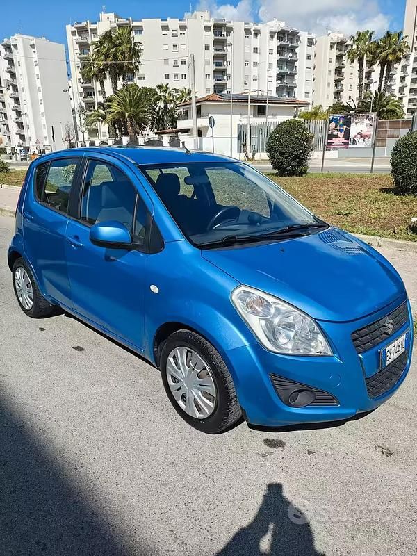 Usata Suzuki Splash 68 CV (50 kW) 2014 Blu Utilitaria