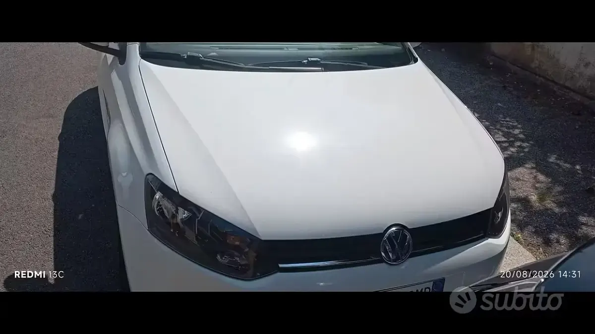 Usata VW Polo Trendline 75 CV (55 kW) 2016 Bianco Utilitaria