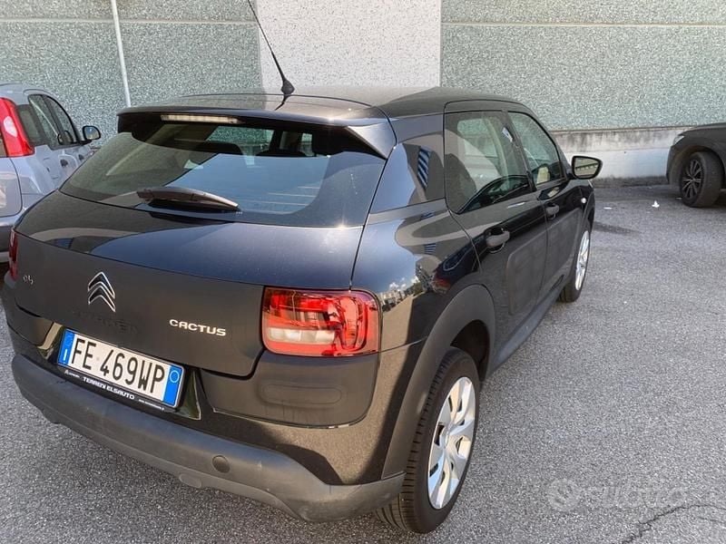 Usata Citroën C4 Cactus Feel 75 CV (55 kW) 2016 Nero Utilitaria