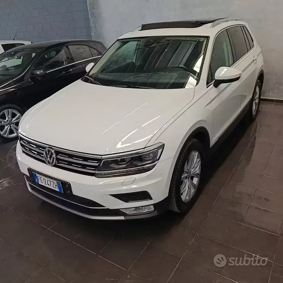 Usata VW Tiguan 150 CV (110 kW) 2016 Bianco SUV