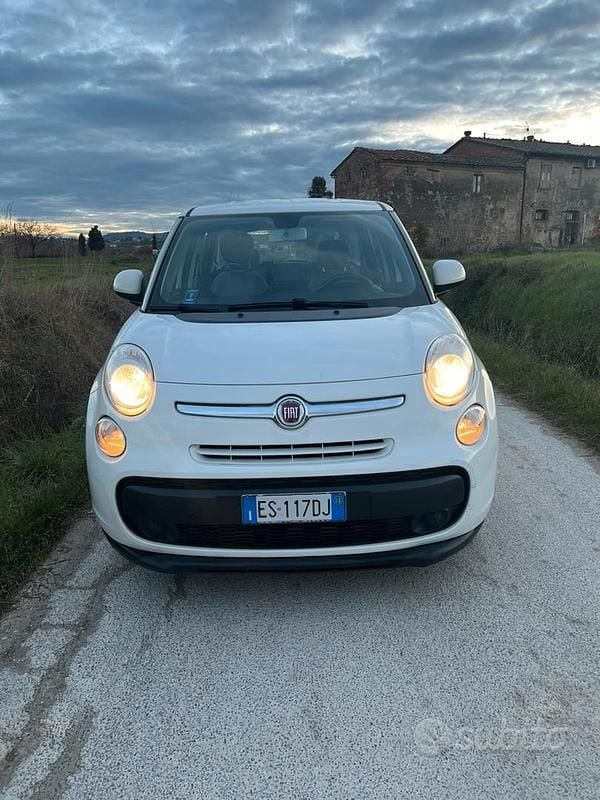 Usata Fiat 500L Lounge 84 CV (61 kW) 2014 Bianco Monovolume