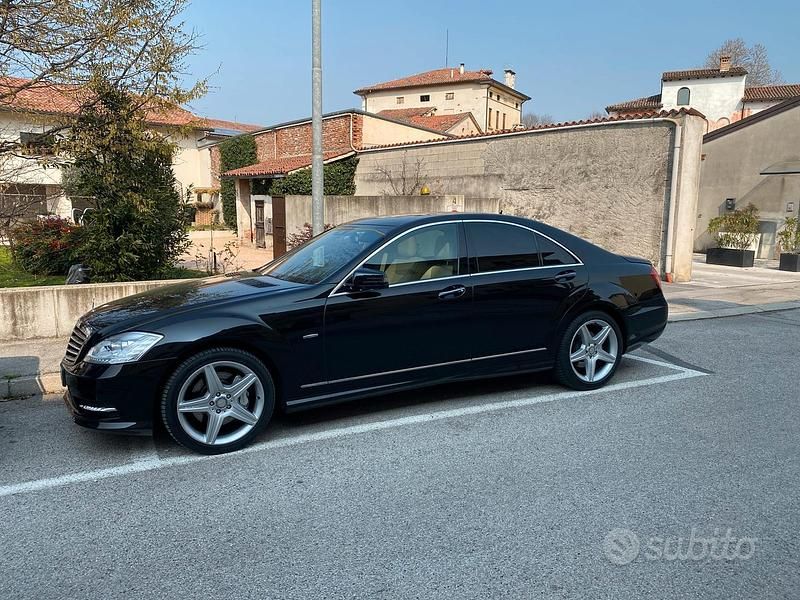 Usata Mercedes S250 Elegance 204 CV (150 kW) 2012 Nero Berlina