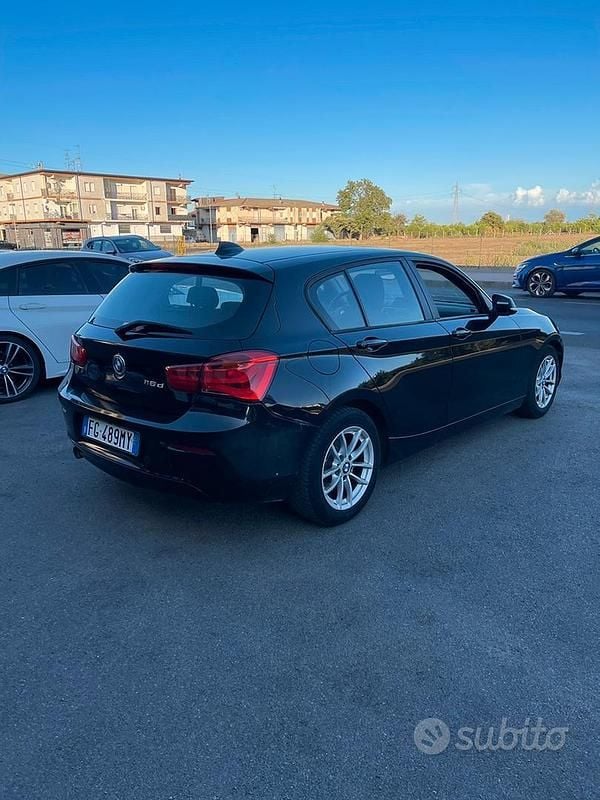 Usata BMW 116 116 CV (85 kW) 2016 Nero Utilitaria