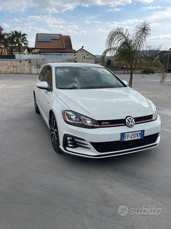 Usata VW Golf VII GTI 2018 Bianco Berlina