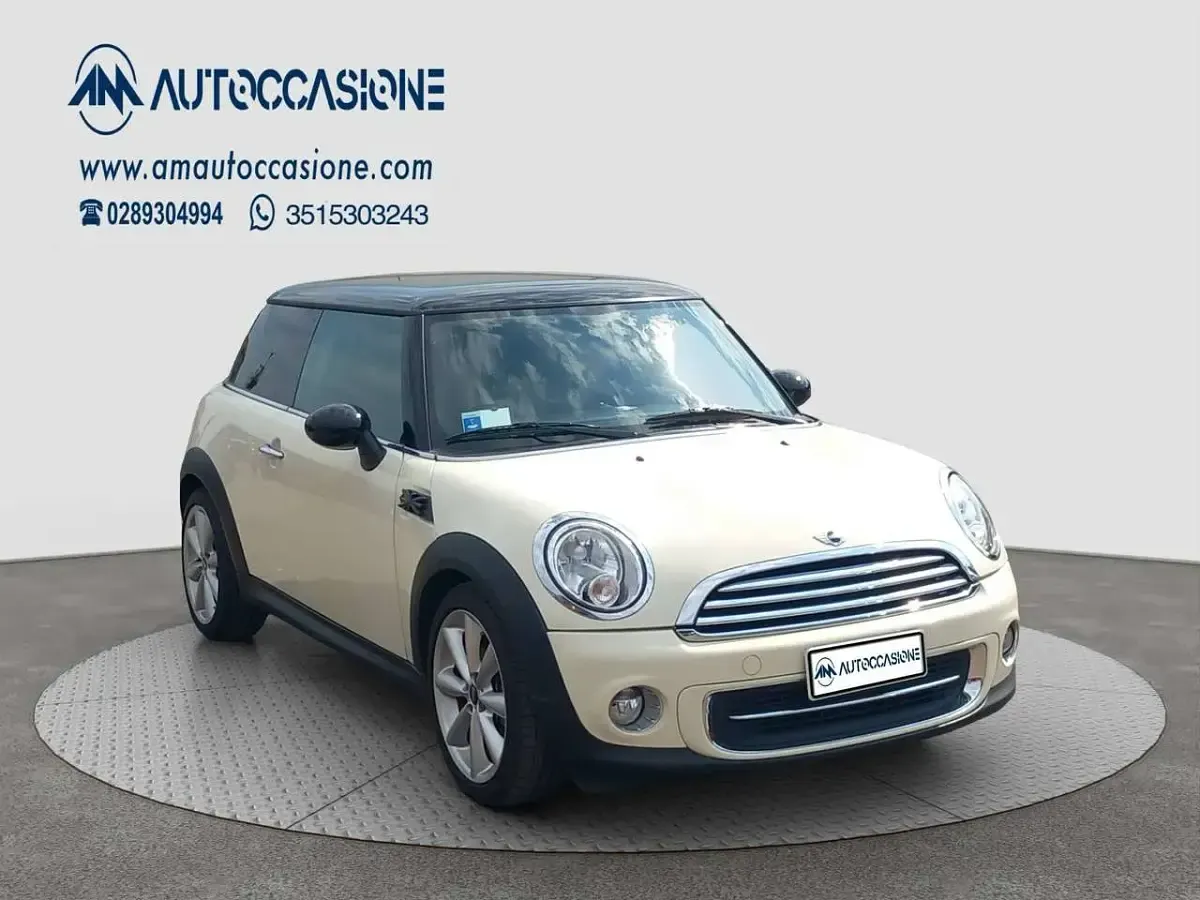 Usata Mini Cooper 122 CV (89 kW) 2011 Bianco Utilitaria