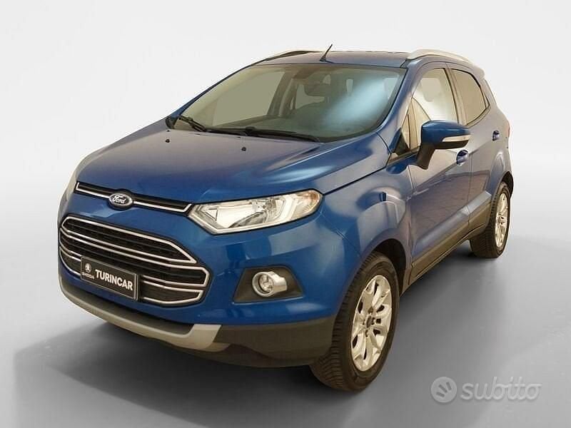 Usata Ford Ecosport Titanium 95 CV (69 kW) 2017 Blu/azzurro SUV