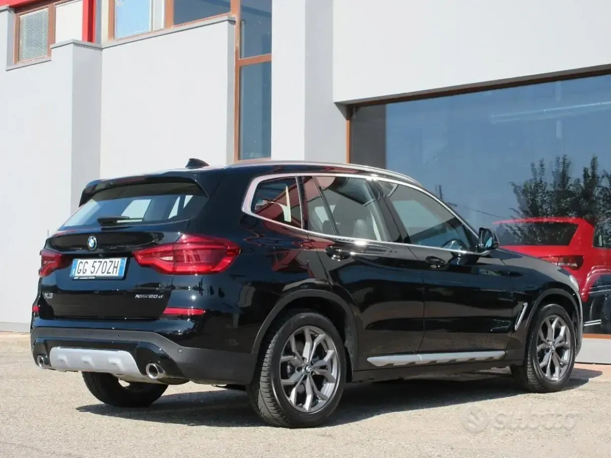 Usata BMW X3 xLine 190 CV (139 kW) 2021 Nero SUV