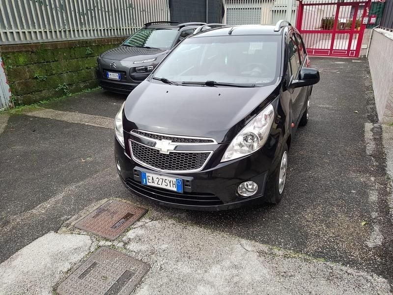 Usata Chevrolet Spark LT 82 CV (60 kW) 2010 Nero Utilitaria