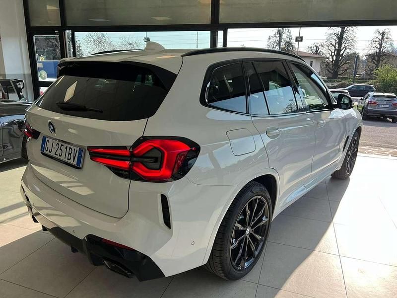 Usata BMW X3 M Sport 190 CV (139 kW) 2022 Bianco SUV