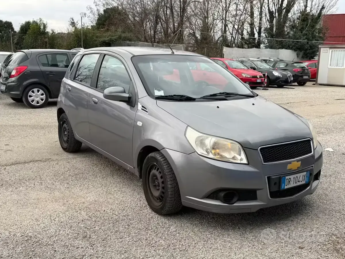 Usata Chevrolet Aveo LS 82 CV (60 kW) 2009 Grigio Berlina