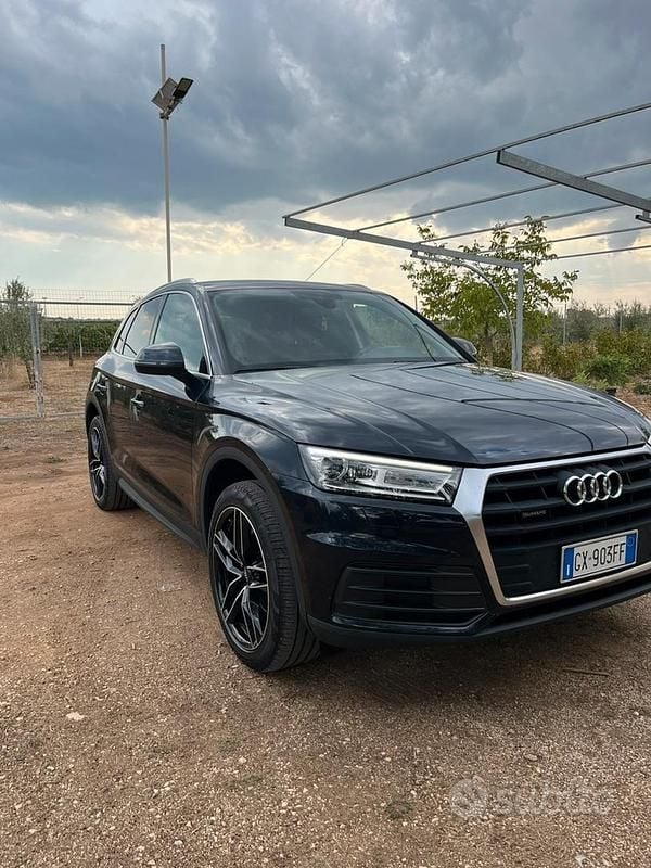 Usata Audi Q5 163 CV (119 kW) 2019 Blu SUV