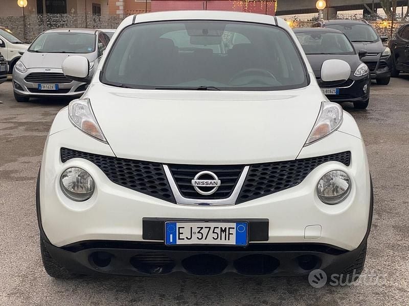 Usata Nissan Juke Visia 110 CV (80 kW) 2011 Bianco SUV