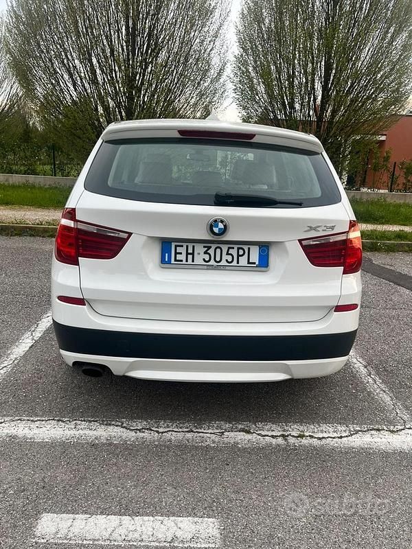 Usata BMW X3 184 CV (135 kW) 2011 Bianco SUV
