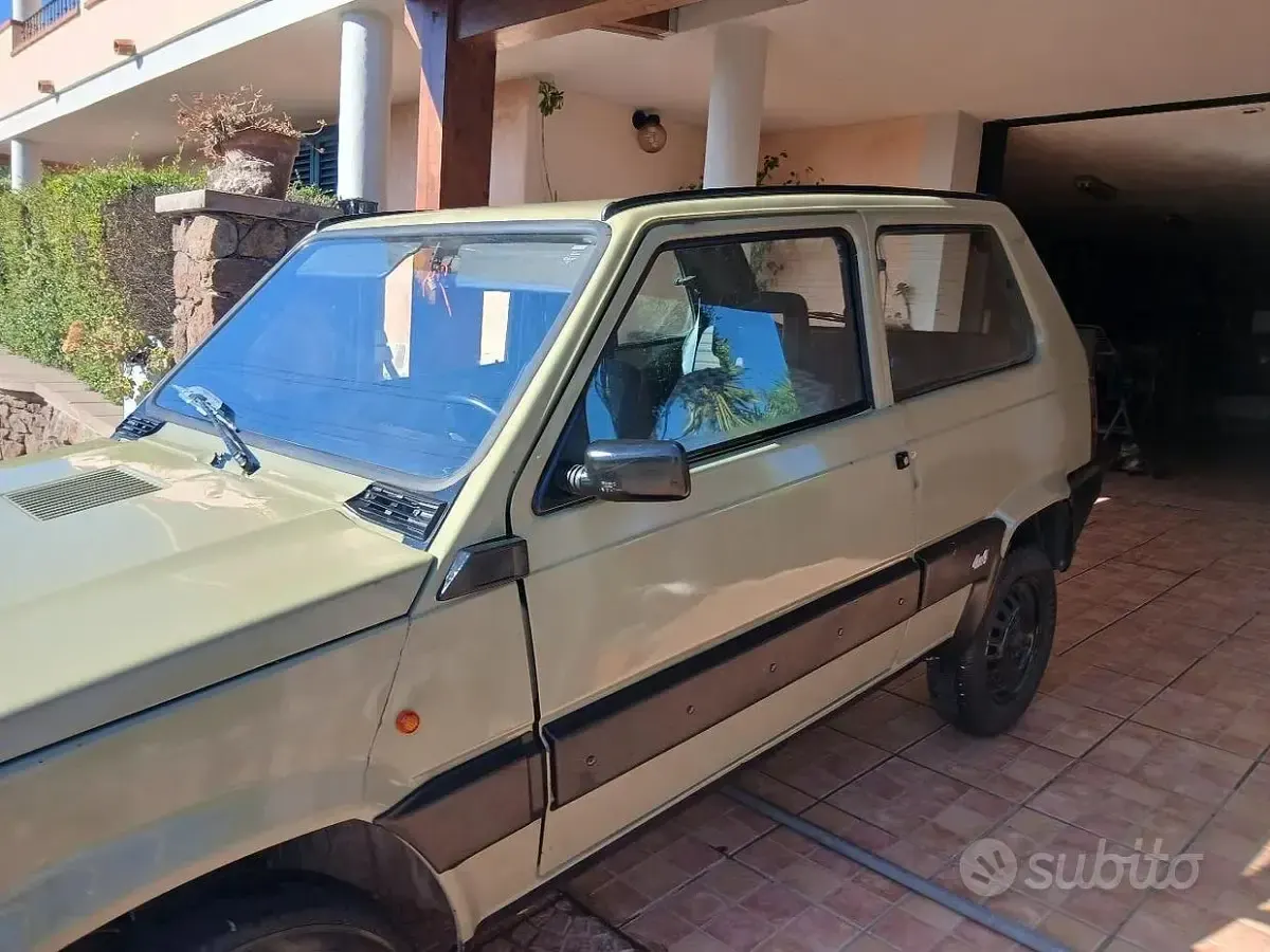 Usata Fiat Panda 50 CV (36 kW) 1991 Verde Berlina