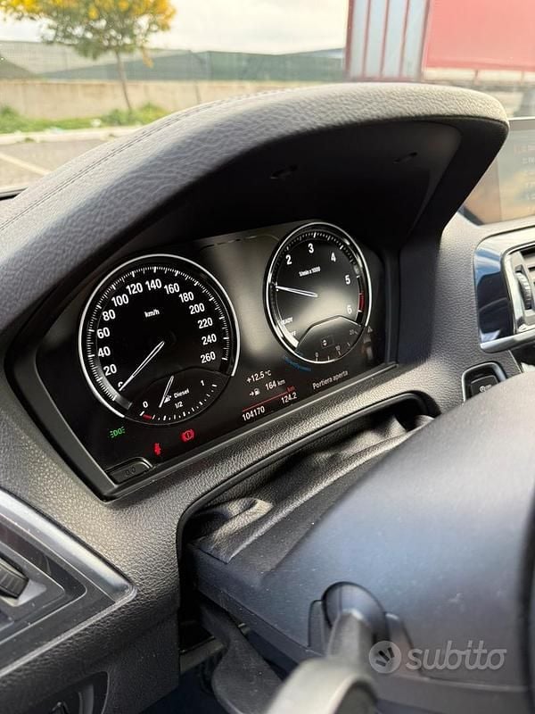 Usata BMW 116 Efficient Dynamics 116 CV (85 kW) 2017 Grigio Utilitaria