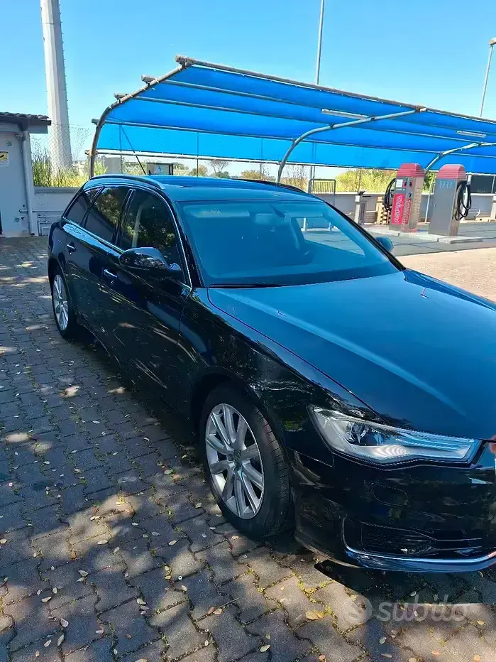 Usata Audi A6 190 CV (139 kW) 2015 Nero Station wagon