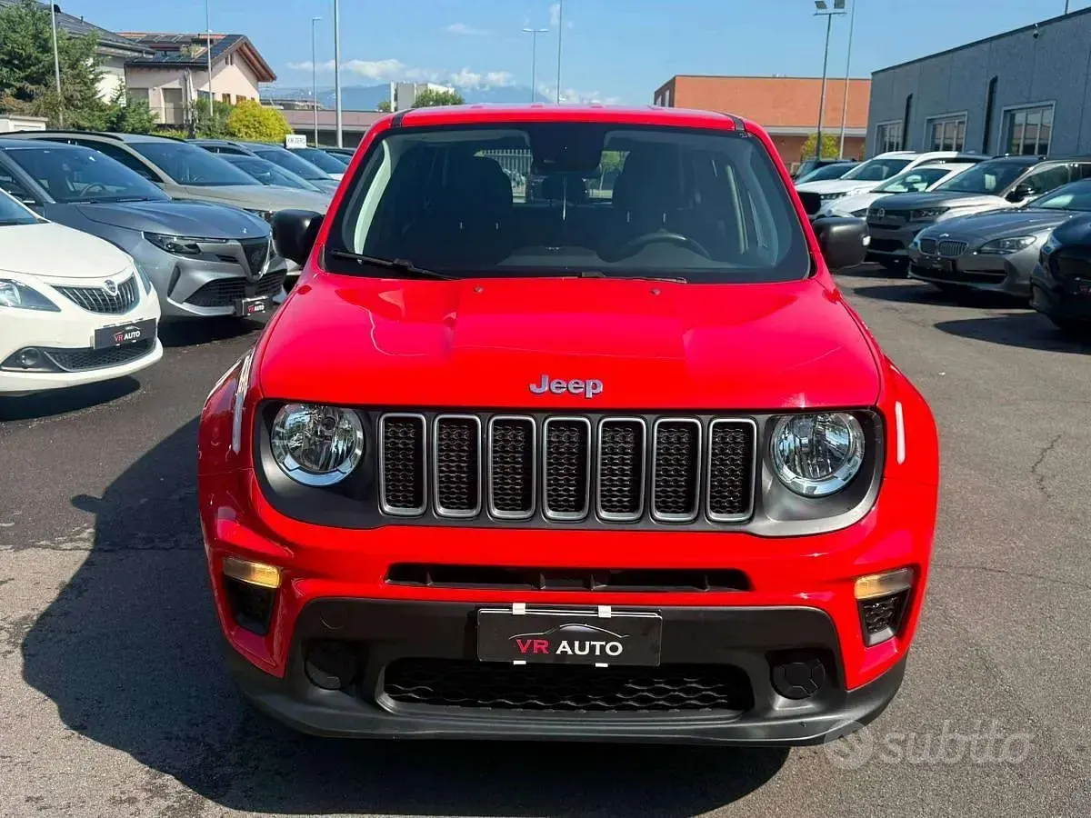 Usata Jeep Renegade Longitude 120 CV (88 kW) 2023 Rosso SUV