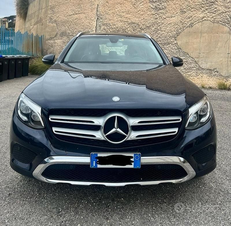 Usata Mercedes GLC220 170 CV (125 kW) 2016 Blu SUV