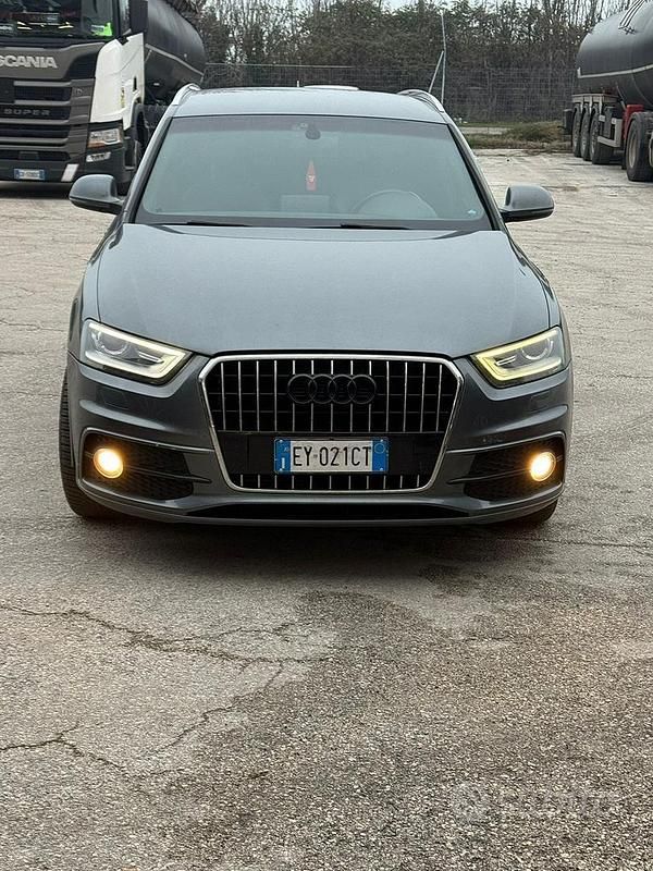Usata Audi Q3 S-Line 140 CV (102 kW) 2015 Grigio SUV