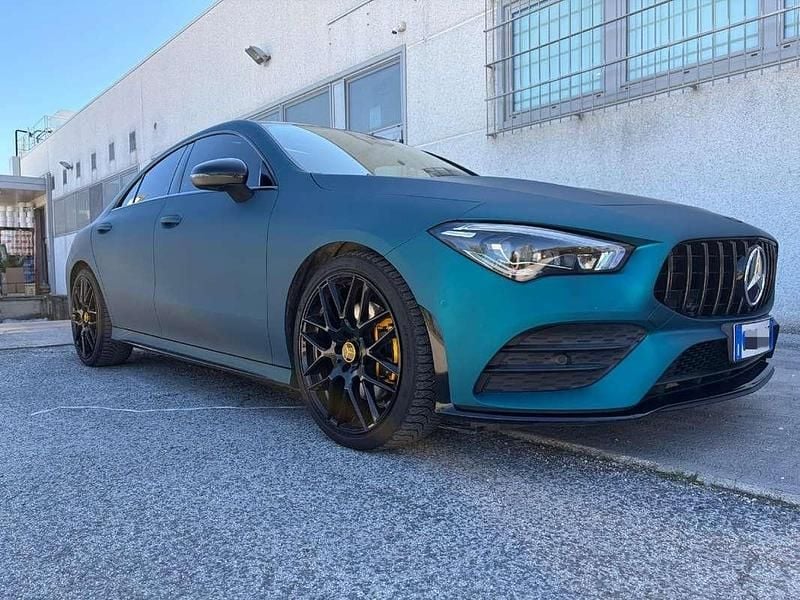 Usata Mercedes CLA200 Premium 150 CV (110 kW) 2020 Grigio Coupé
