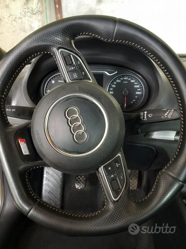 Usata Audi A3 S-Line 150 CV (110 kW) 2013 Bianco Berlina