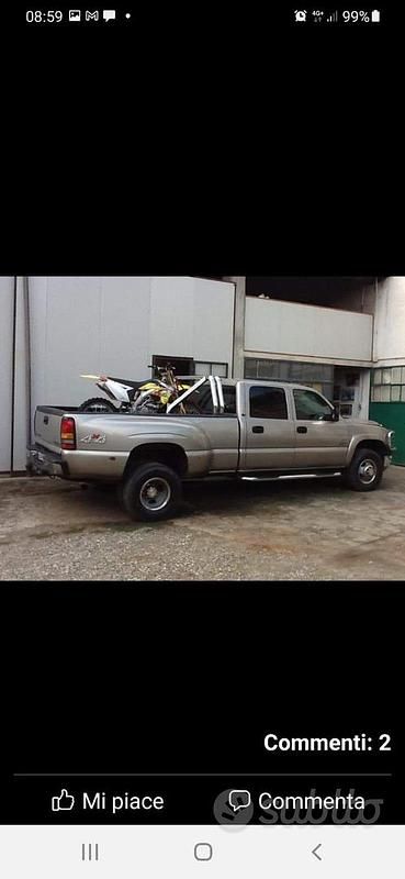 Usata Chevrolet Silverado 2001 Grigio SUV