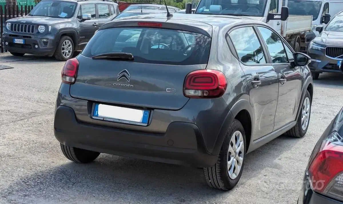 Usata Citroën C3 PureTech 83 CV (61 kW) 2020 Grigio Utilitaria