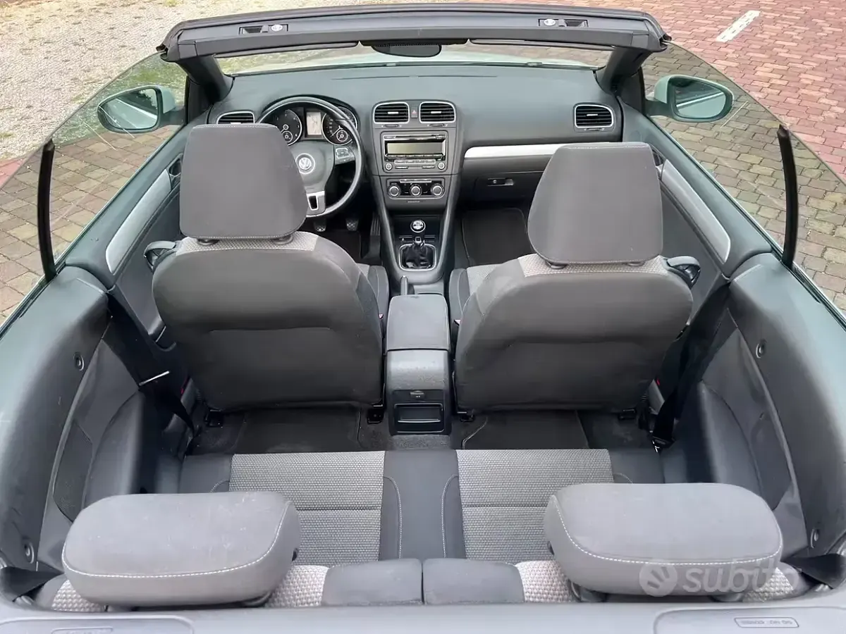 Usata VW Golf Cabriolet 105 CV (77 kW) 2012 Cabrio