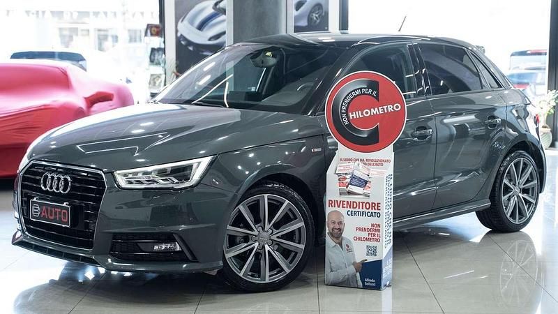 Usata Audi A1 S-Line 90 CV (66 kW) 2018 Grigio nardo' metallizzato Berlina