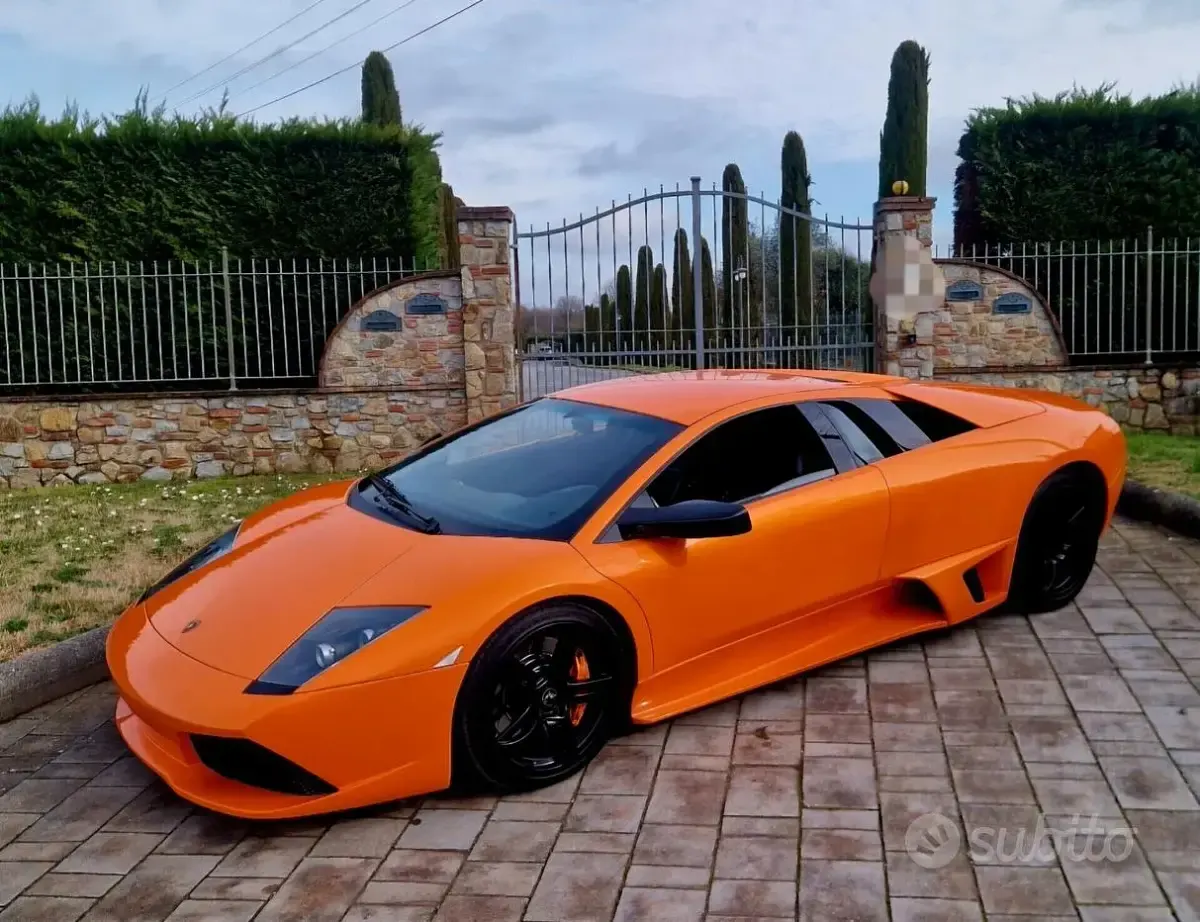 Usata Lamborghini Murciélago 580 CV (426 kW) 2004 Arancione Coupé