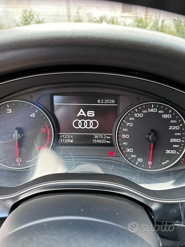 Usata Audi A6 S-Line 204 CV (150 kW) 2012 Nero Berlina