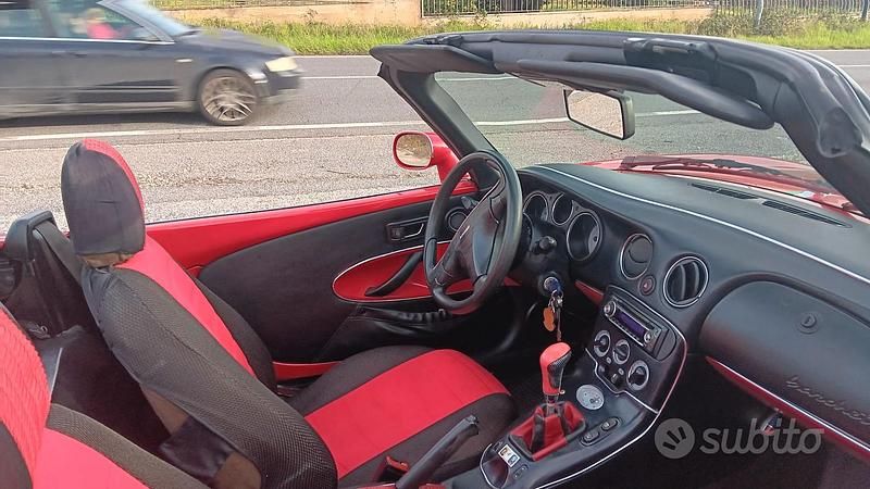 Usata Fiat Barchetta 1997 Rosso Cabrio