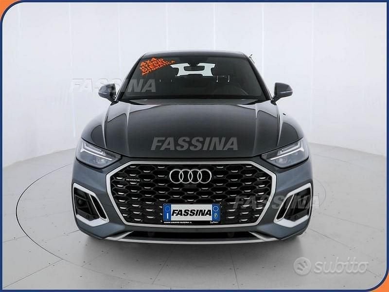 Usata Audi Q5 S-line plus 204 CV (150 kW) 2023 Grigio SUV
