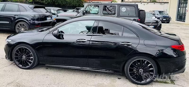 Usata Mercedes CLA220 Premium 190 CV (139 kW) 2021 Nero Berlina