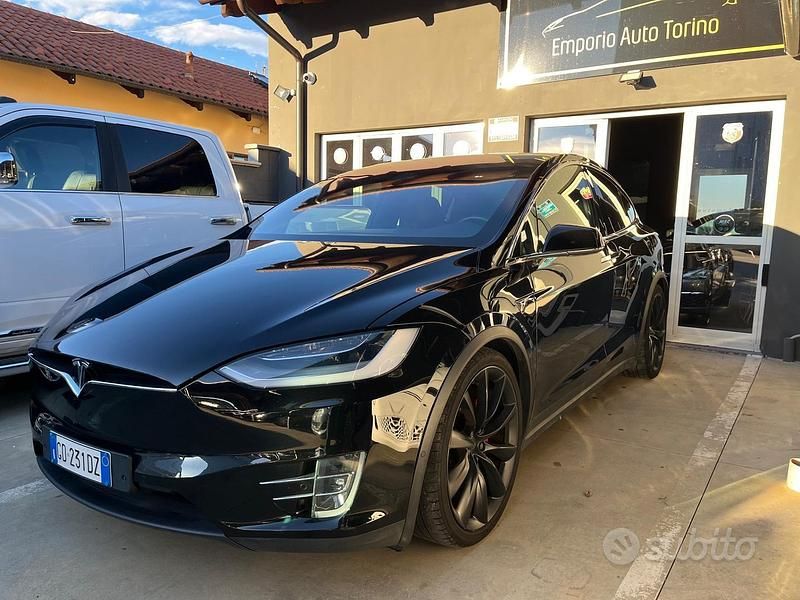 Usata Tesla Model X Performance 573 kW (780 CV) 2020 Nero SUV