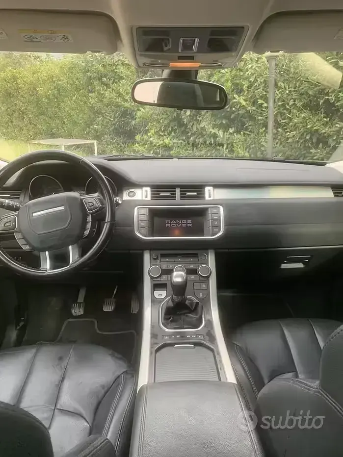 Usata Land Rover Range Rover evoque Pure 150 CV (110 kW) 2013 Bianco SUV