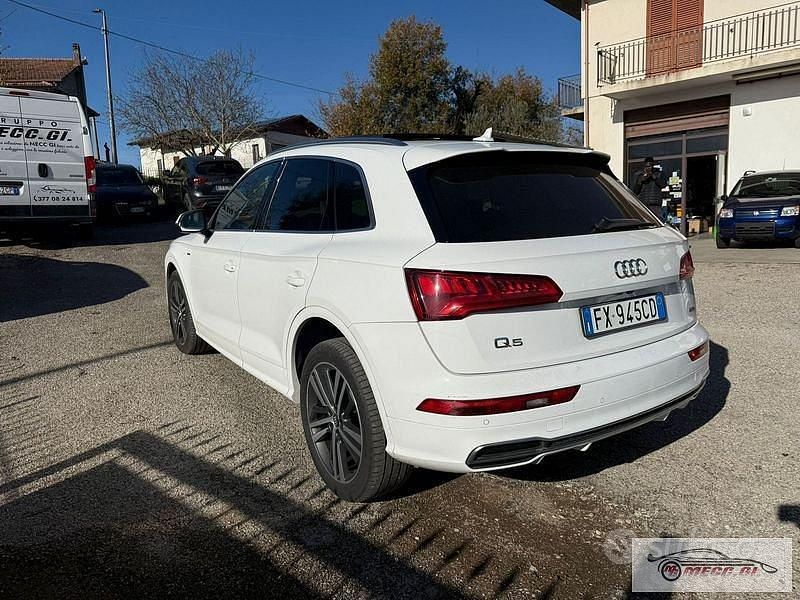 Usata Audi Q5 S-line plus 286 CV (210 kW) 2019 Bianco SUV